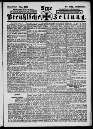 Neue preußische Zeitung vom 15.06.1897