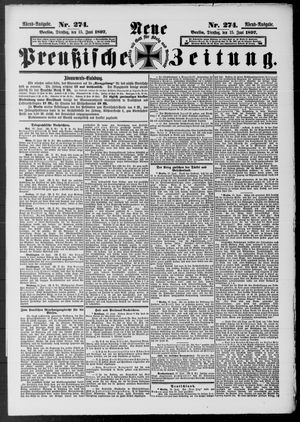 Neue preußische Zeitung vom 15.06.1897