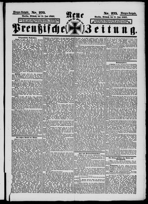 Neue preußische Zeitung vom 16.06.1897