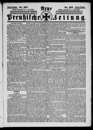 Neue preußische Zeitung vom 17.06.1897