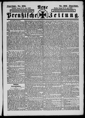 Neue preußische Zeitung vom 20.06.1897