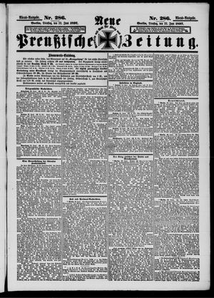 Neue preußische Zeitung vom 22.06.1897