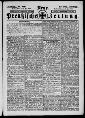 Neue preußische Zeitung vom 23.06.1897
