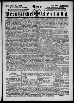 Neue preußische Zeitung vom 26.06.1897