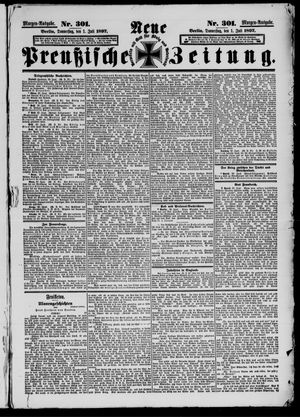 Neue preußische Zeitung vom 01.07.1897
