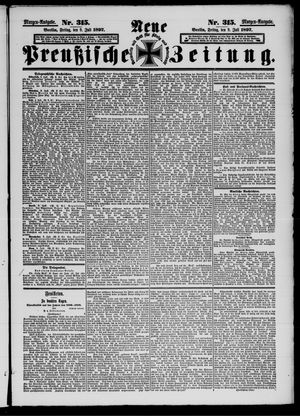 Neue preußische Zeitung vom 09.07.1897