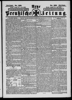 Neue preußische Zeitung vom 13.07.1897
