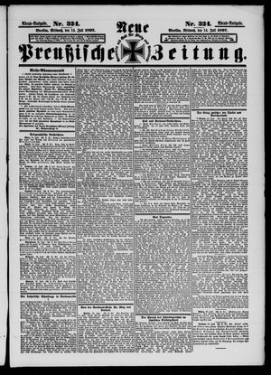 Neue preußische Zeitung vom 14.07.1897