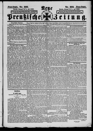 Neue preußische Zeitung vom 21.07.1897