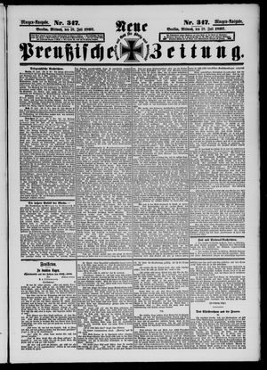 Neue preußische Zeitung vom 28.07.1897