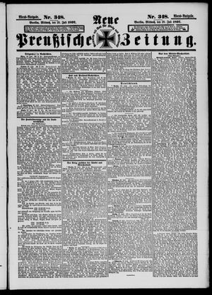 Neue preußische Zeitung vom 28.07.1897