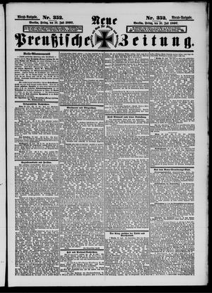 Neue preußische Zeitung vom 30.07.1897