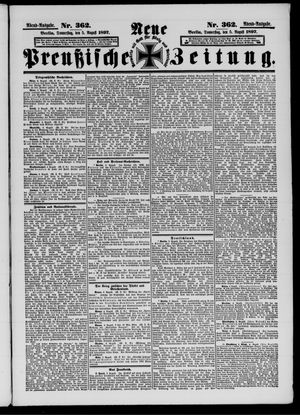 Neue preußische Zeitung vom 05.08.1897