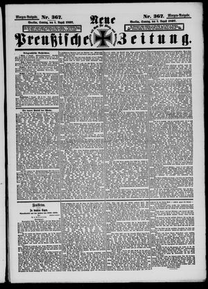 Neue preußische Zeitung vom 08.08.1897