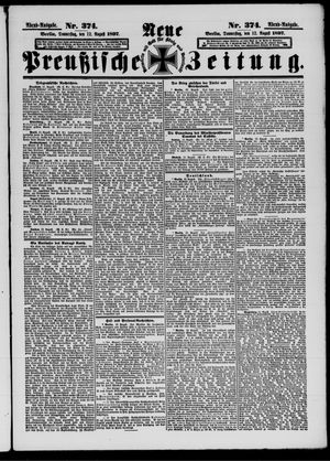 Neue preußische Zeitung vom 12.08.1897