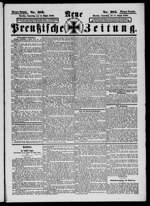 Neue preußische Zeitung vom 19.08.1897