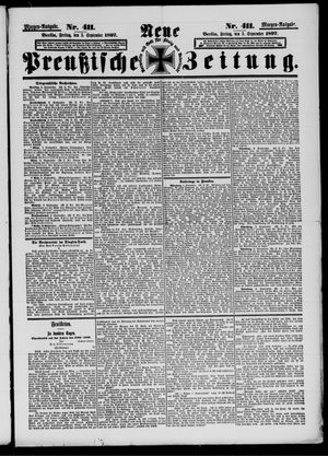 Neue preußische Zeitung vom 03.09.1897
