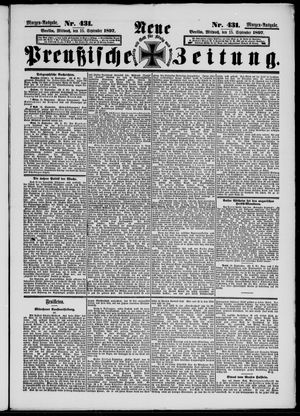 Neue preußische Zeitung vom 15.09.1897