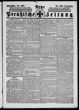 Neue preußische Zeitung vom 16.09.1897