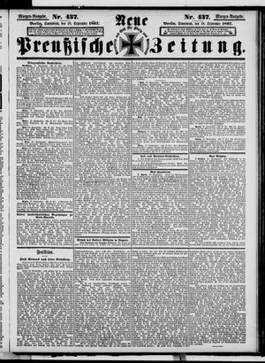 Neue preußische Zeitung vom 18.09.1897