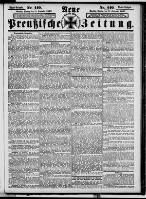 Neue preußische Zeitung vom 20.09.1897