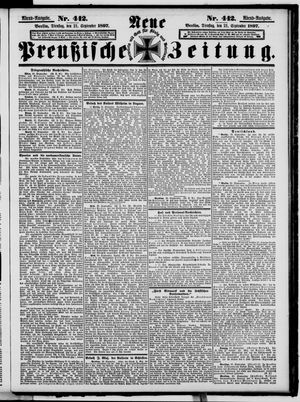 Neue preußische Zeitung vom 21.09.1897