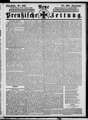 Neue preußische Zeitung vom 22.09.1897
