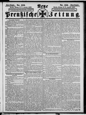 Neue preußische Zeitung vom 22.09.1897
