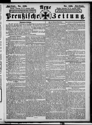 Neue preußische Zeitung vom 23.09.1897