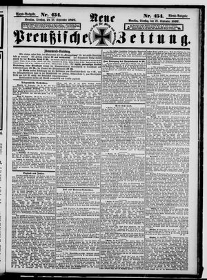 Neue preußische Zeitung vom 28.09.1897