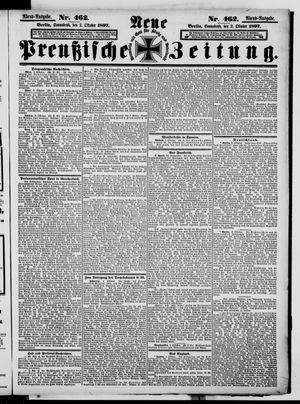 Neue preußische Zeitung on Oct 2, 1897