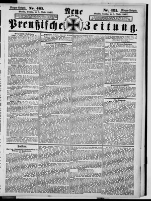Neue preußische Zeitung vom 05.10.1897
