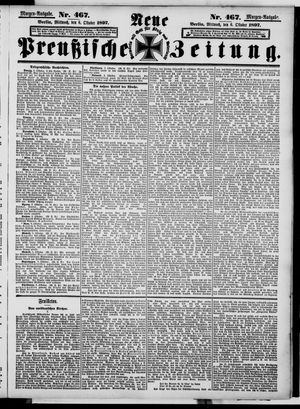 Neue preußische Zeitung vom 06.10.1897