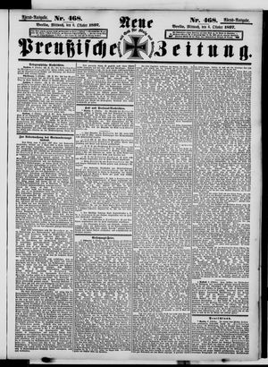 Neue preußische Zeitung vom 06.10.1897