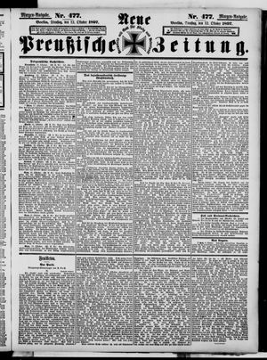 Neue preußische Zeitung vom 12.10.1897