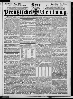 Neue preußische Zeitung vom 12.10.1897
