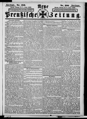 Neue preußische Zeitung vom 13.10.1897