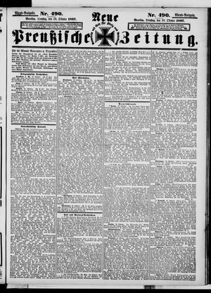 Neue preußische Zeitung vom 19.10.1897