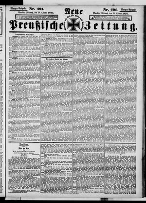 Neue preußische Zeitung vom 20.10.1897