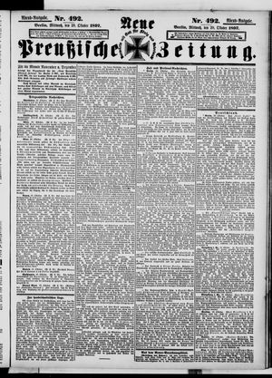 Neue preußische Zeitung vom 20.10.1897
