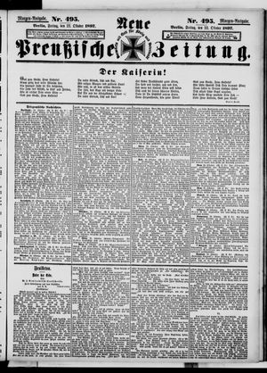 Neue preußische Zeitung vom 22.10.1897