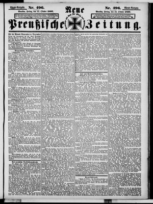 Neue preußische Zeitung vom 22.10.1897