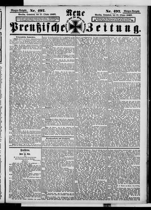 Neue preußische Zeitung vom 23.10.1897