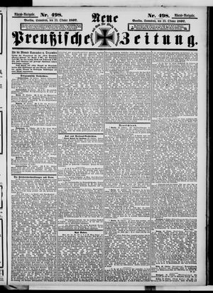 Neue preußische Zeitung vom 23.10.1897