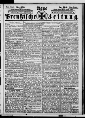 Neue preußische Zeitung vom 25.10.1897