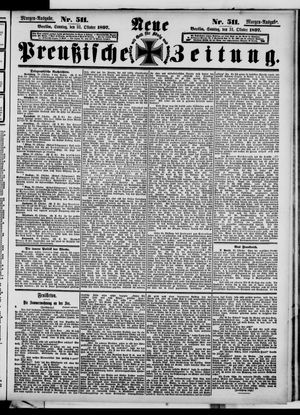 Neue preußische Zeitung vom 31.10.1897