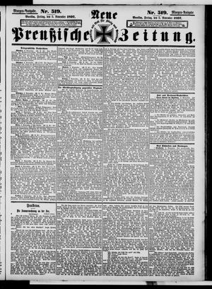 Neue preußische Zeitung vom 05.11.1897