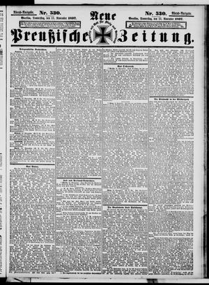 Neue preußische Zeitung vom 11.11.1897
