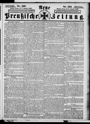 Neue preußische Zeitung vom 12.11.1897