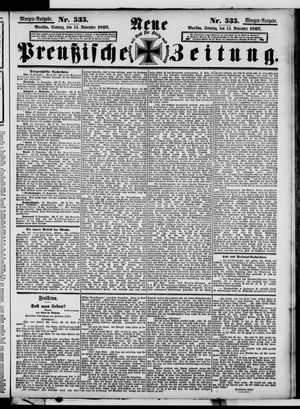 Neue preußische Zeitung vom 14.11.1897